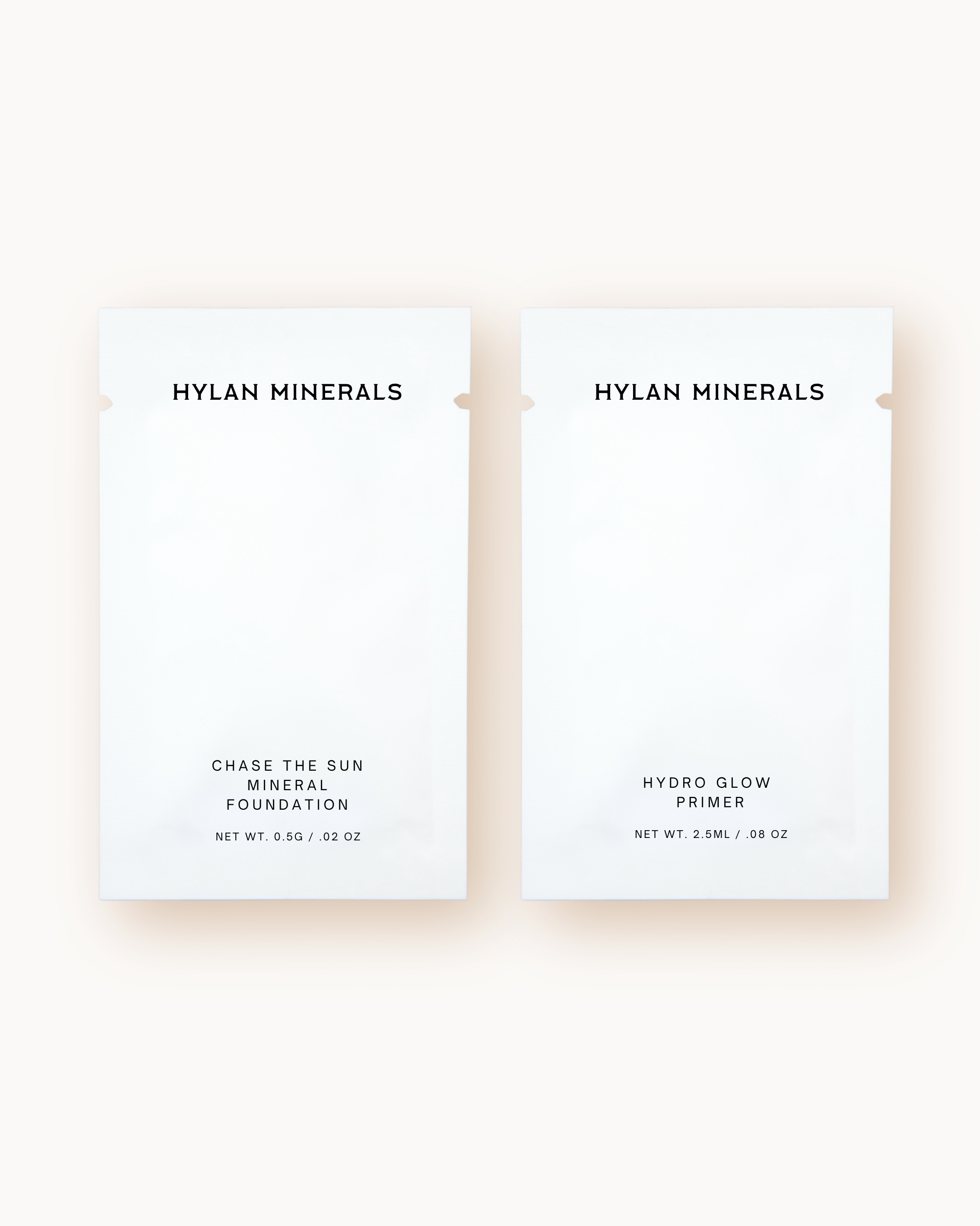 Sample pack: Chase the Sun Mineral Foundation & Hydro Glow Primer