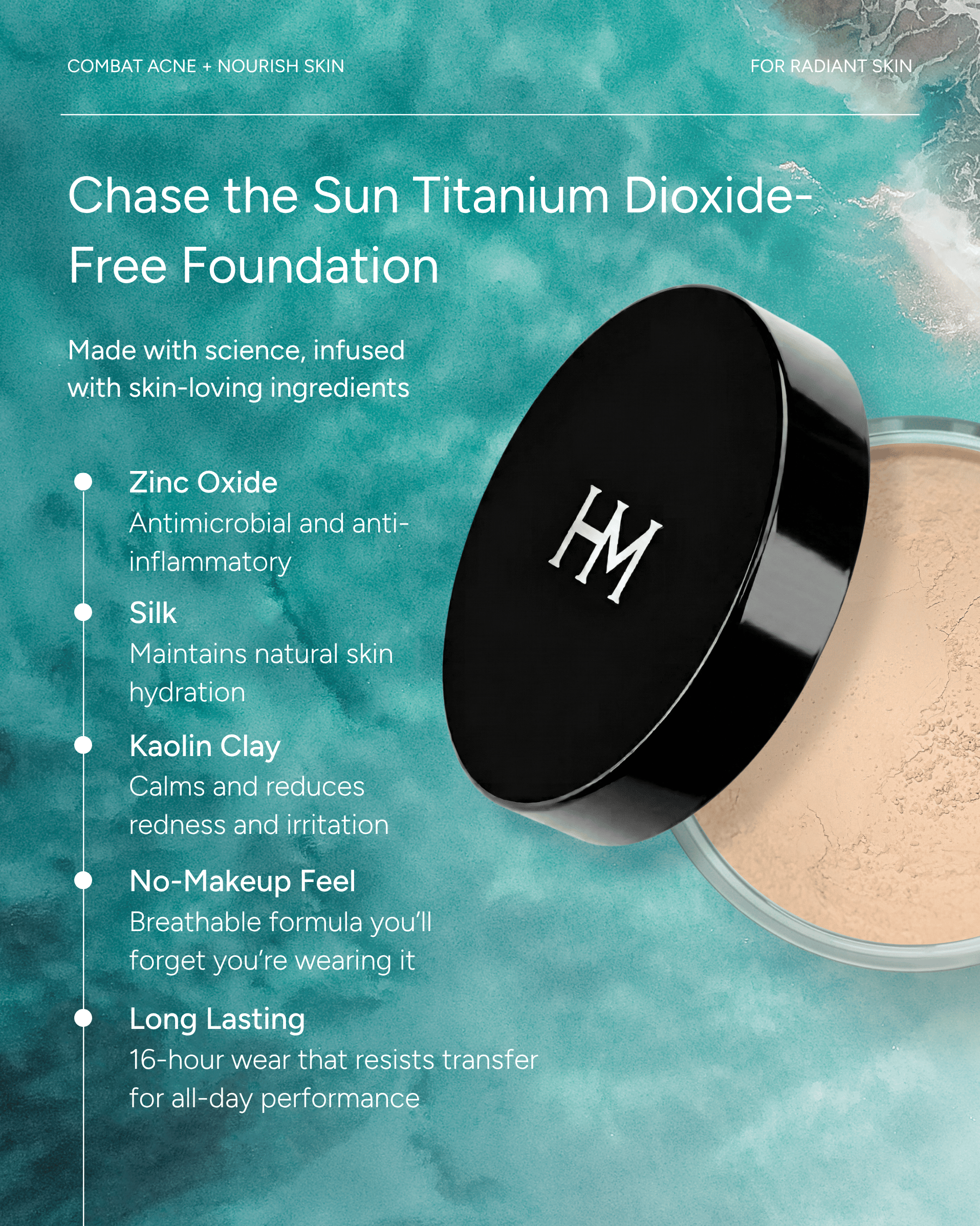 Chase the Sun Titanium Dioxide-Free Mineral Foundation