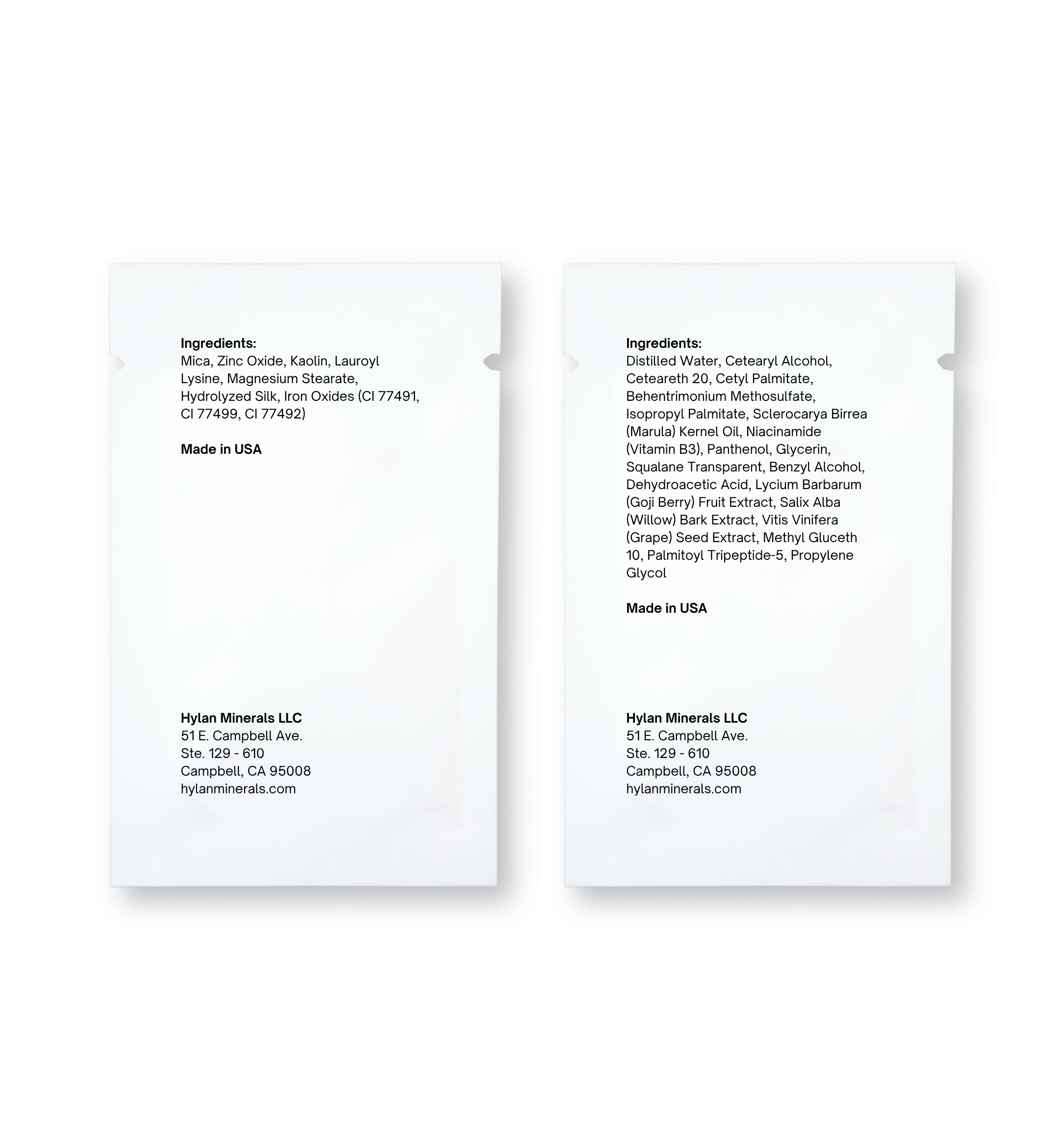 Sample pack: Chase the Sun Mineral Foundation & Hydro Glow Primer